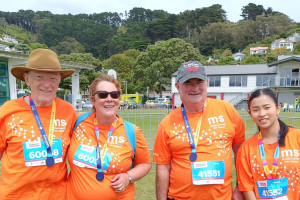 SCRTB 2025 L R Steve McCloskey Suzie Linton Lindsay Watson and his daughter Ciana