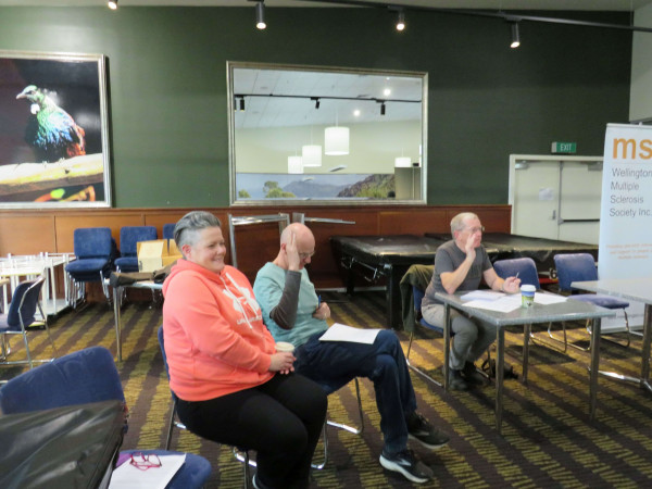 Committee Members Alarna Ross and Steve voting Committee Members Alarna Ross and Steve voting